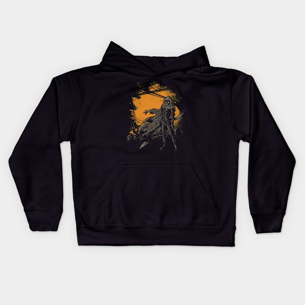 Spice Harvester Kids Hoodie by LetterQ